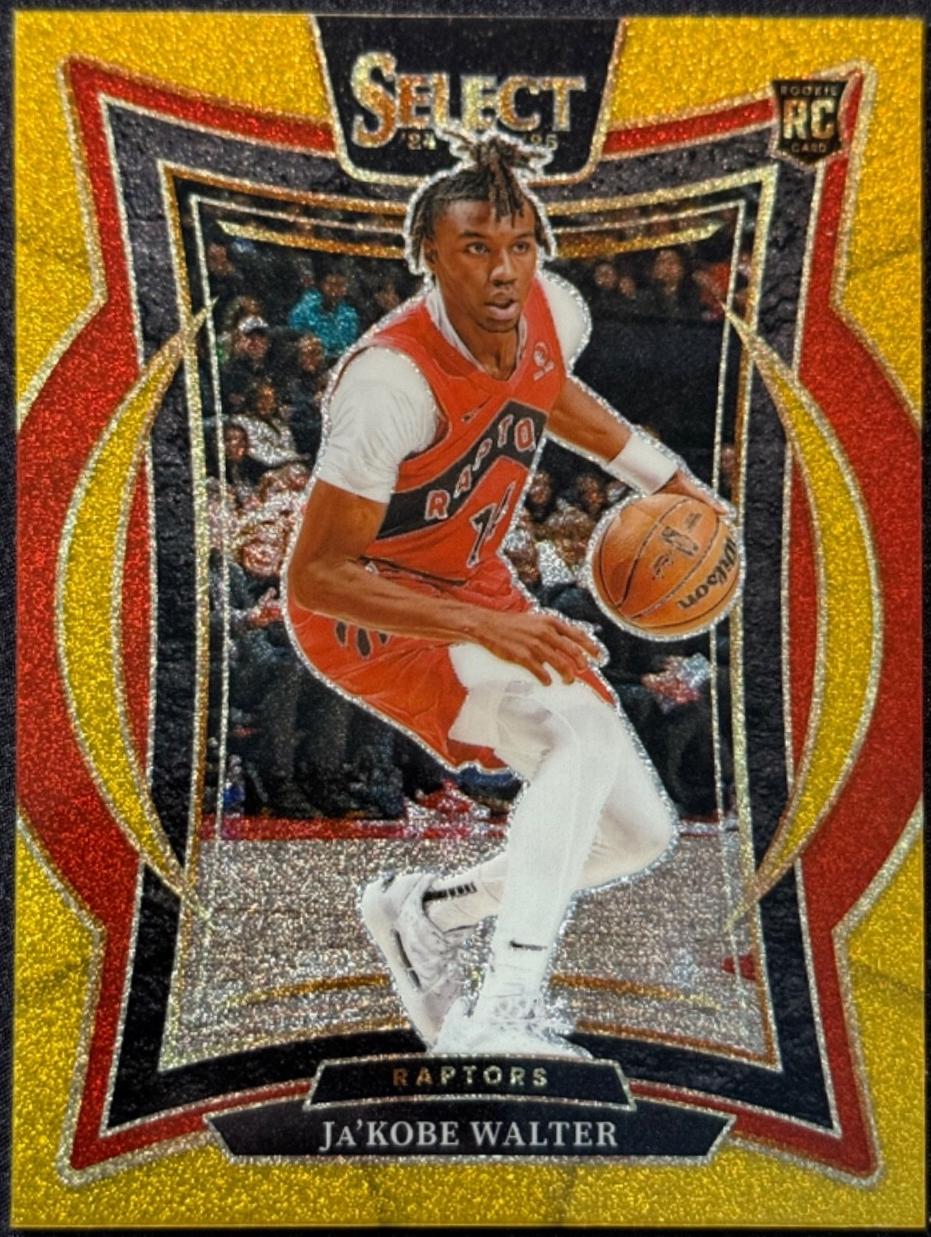 Ja'Kobe Walter [Gold Glitter Prizm] #96