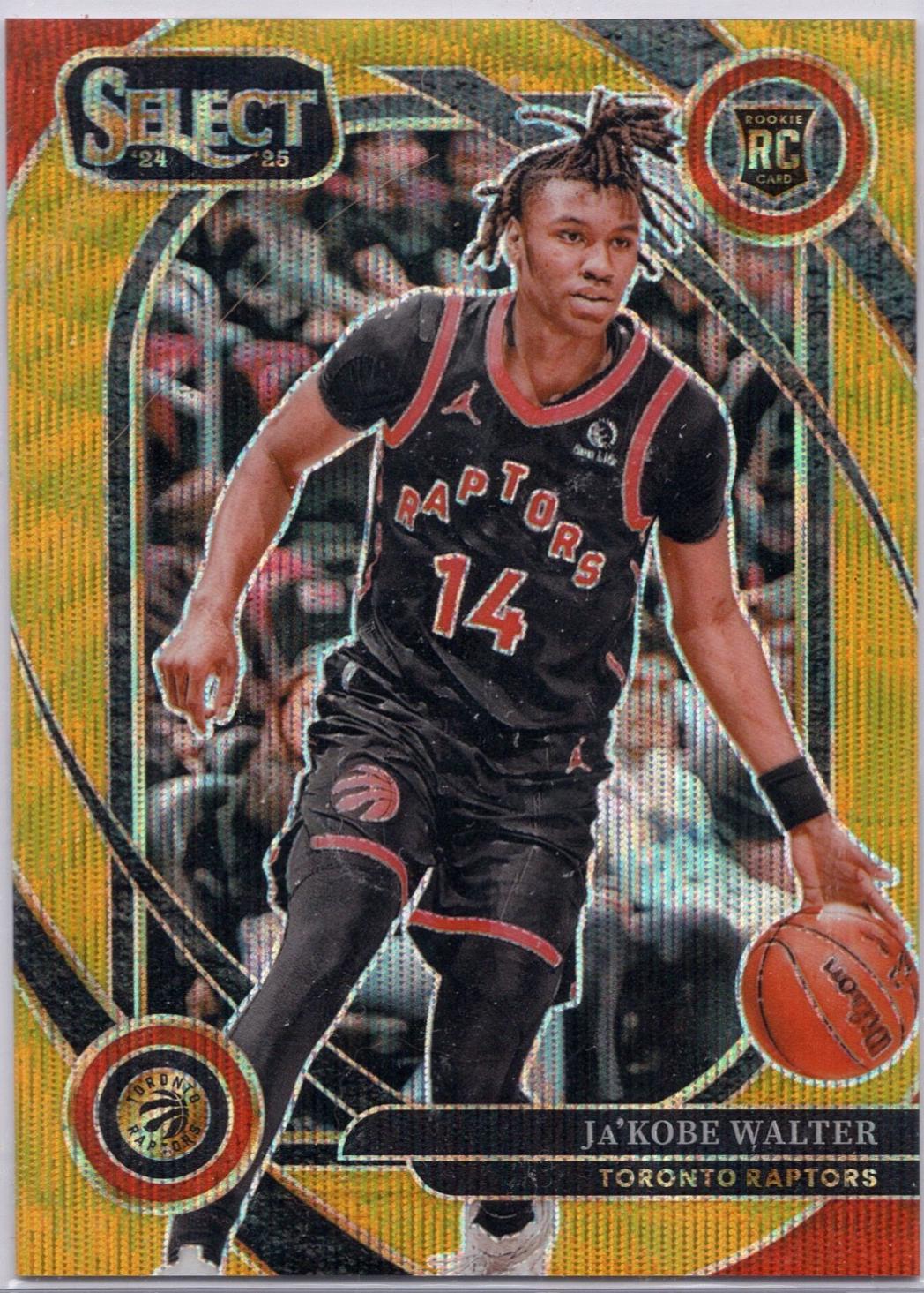 Ja'Kobe Walter [Gold Wave Prizm] #298