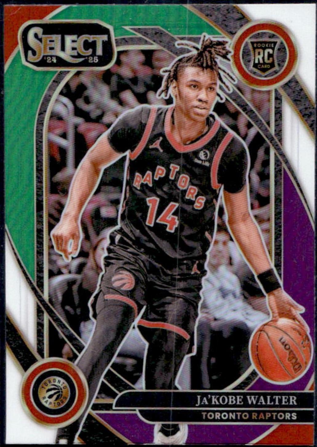 Ja'Kobe Walter [Green White Purple Prizm] #298