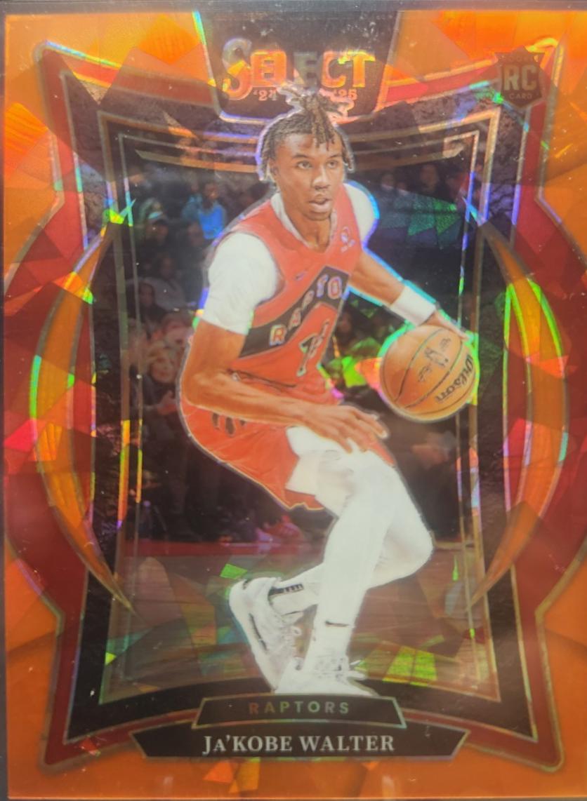 Ja'Kobe Walter [Orange Cracked Ice Prizm] #96