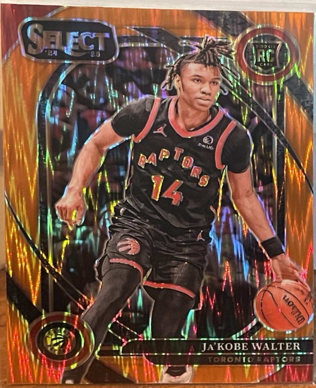 Ja'Kobe Walter [Orange Flash Prizm] #298