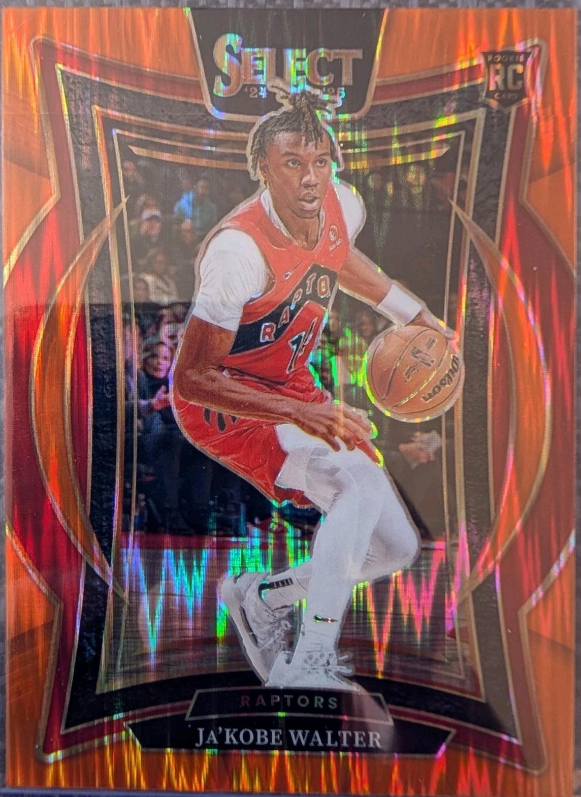 Ja'Kobe Walter [Orange Flash Prizm] #96