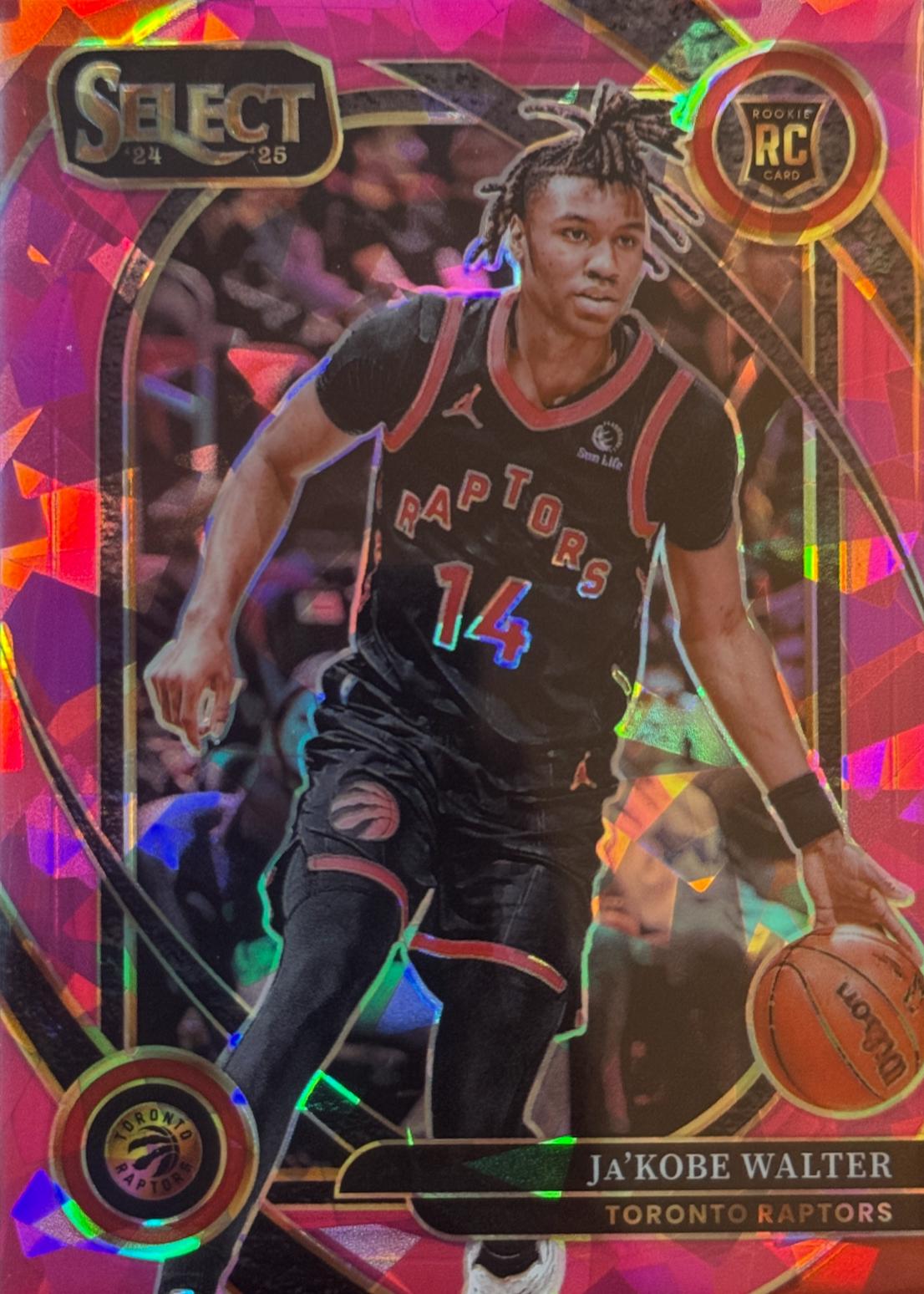 Ja'Kobe Walter [Pink Cracked Ice Prizm] #298