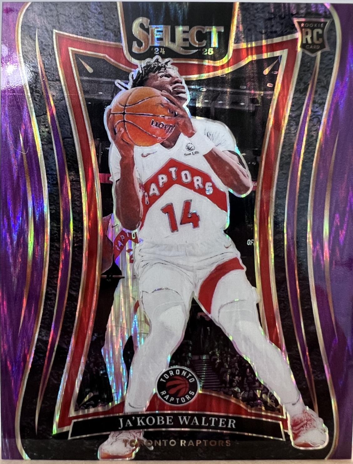 Ja'Kobe Walter [Purple Flash Prizm] #385