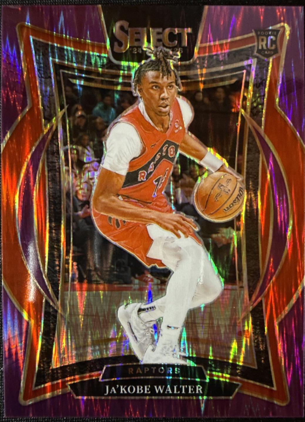 Ja'Kobe Walter [Purple Flash Prizm] #96