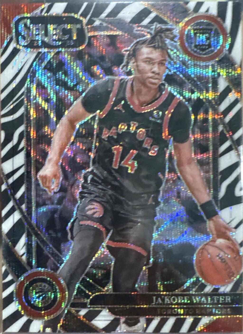 Ja'Kobe Walter [Zebra Prizm] #298