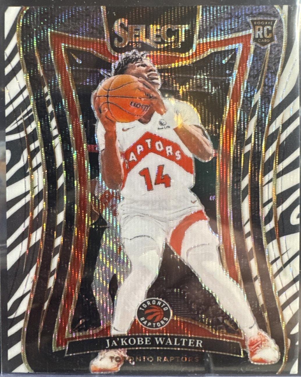 Ja'Kobe Walter [Zebra Prizm] #385