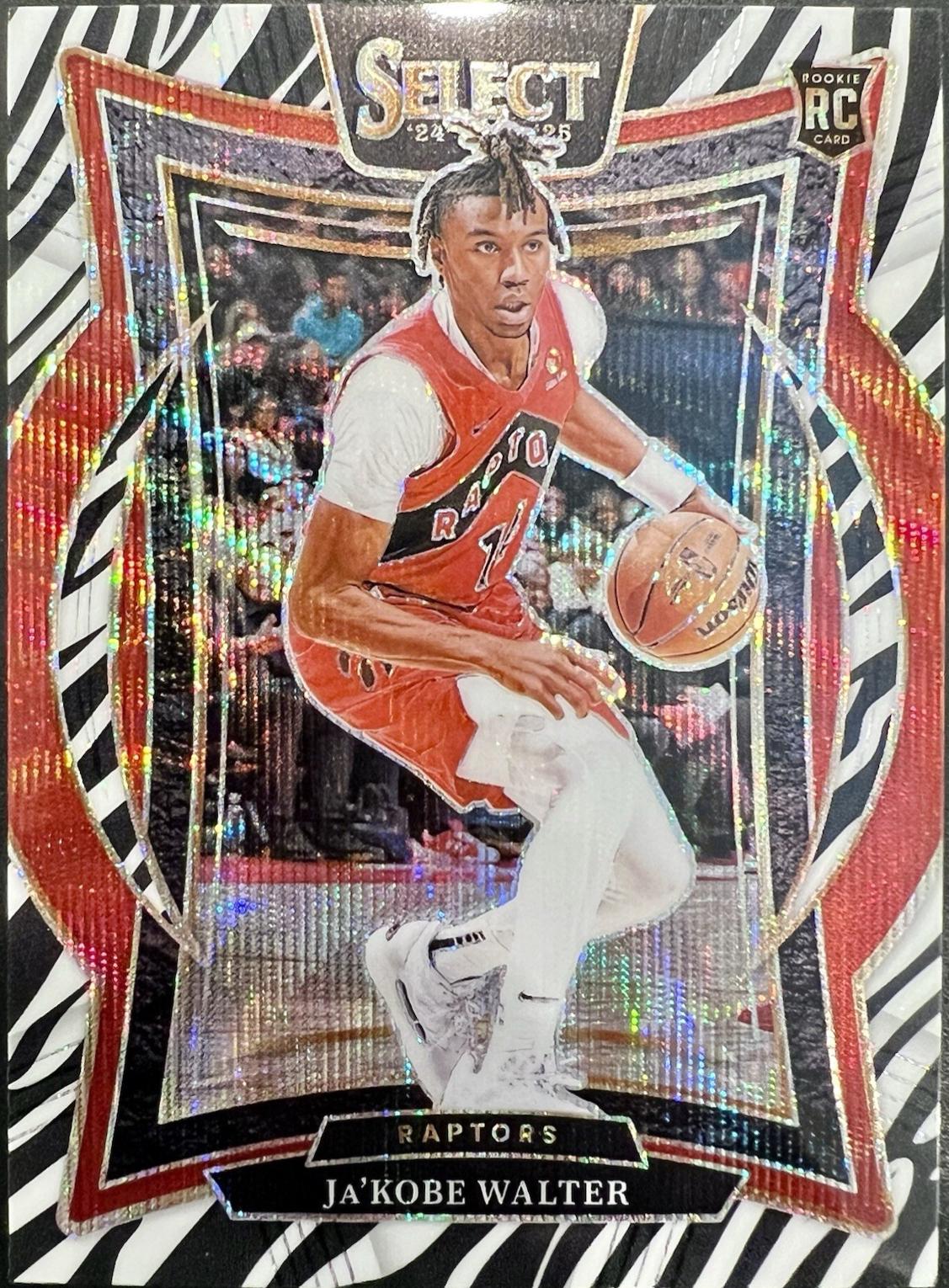 Ja'Kobe Walter [Zebra Prizm] #96