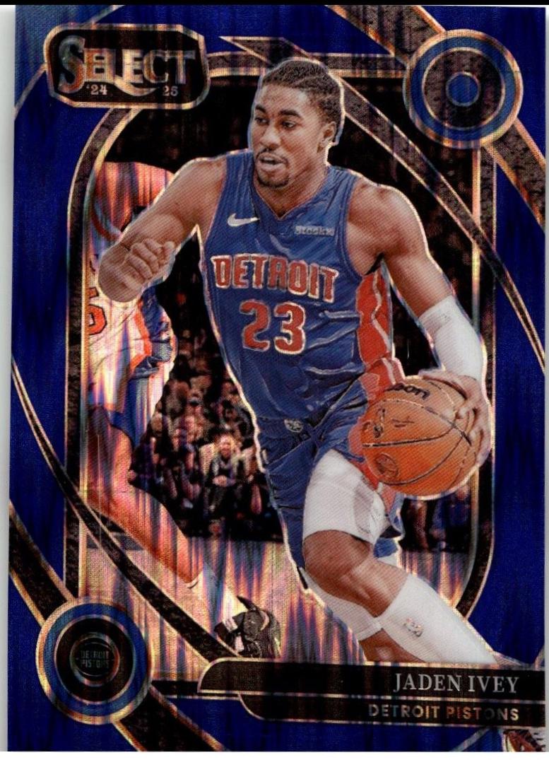 Jaden Ivey [Blue Flash Prizm] #250