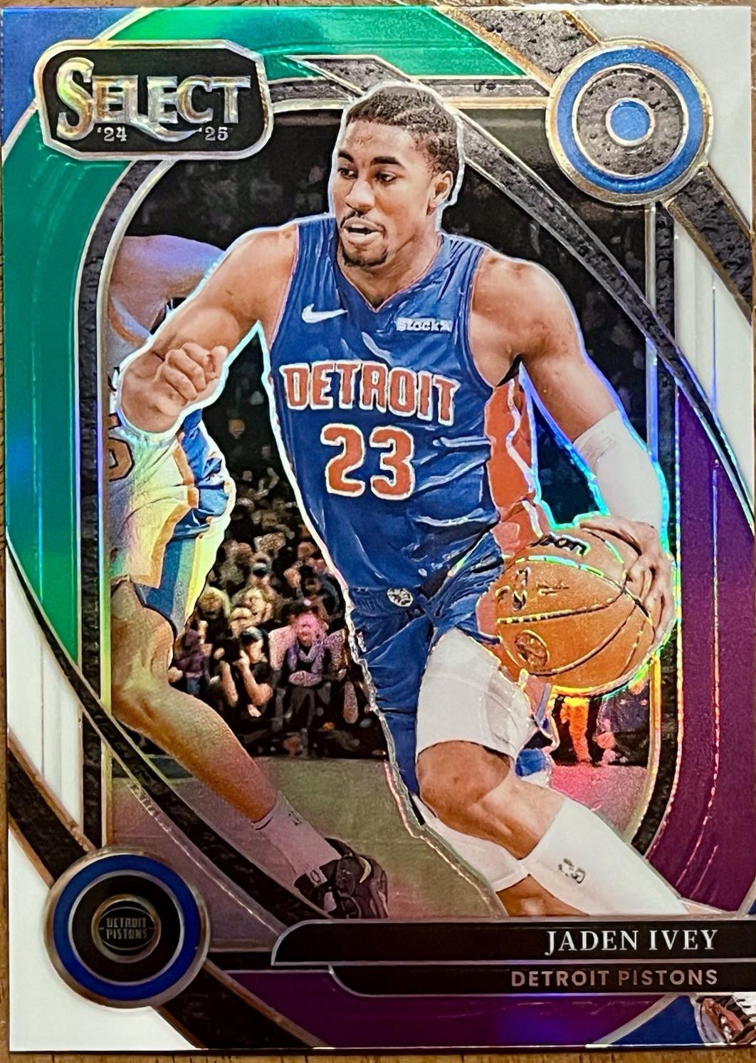 Jaden Ivey [Green White Purple Prizm] #250
