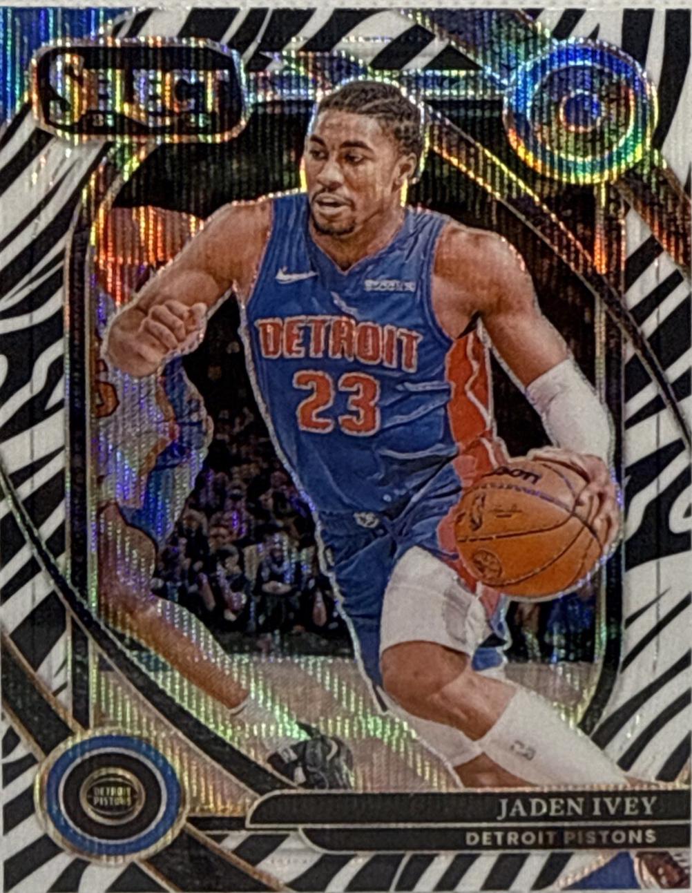 Jaden Ivey [Zebra Prizm] #250
