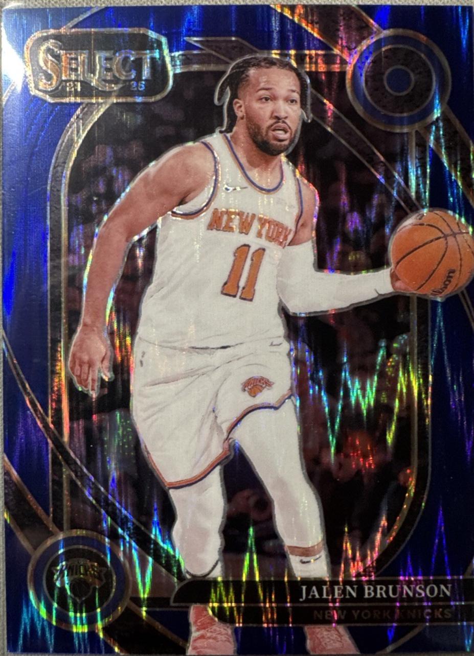 Jalen Brunson [Blue Flash Prizm] #228