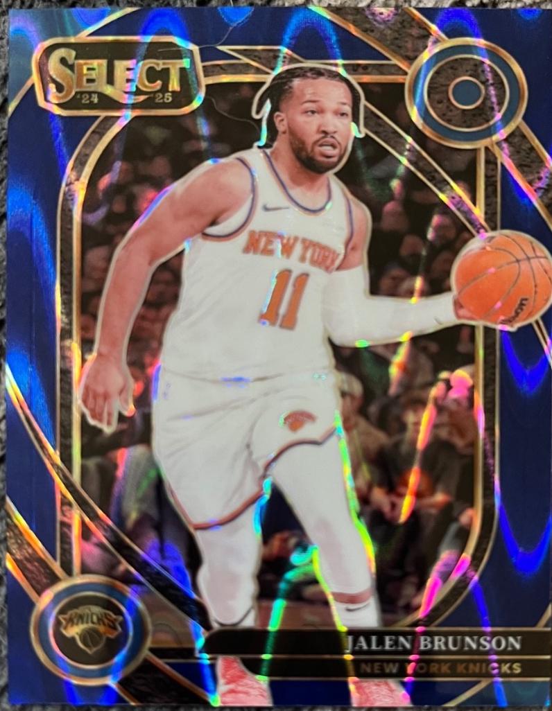 Jalen Brunson [Blue Tectonic Prizm] #228
