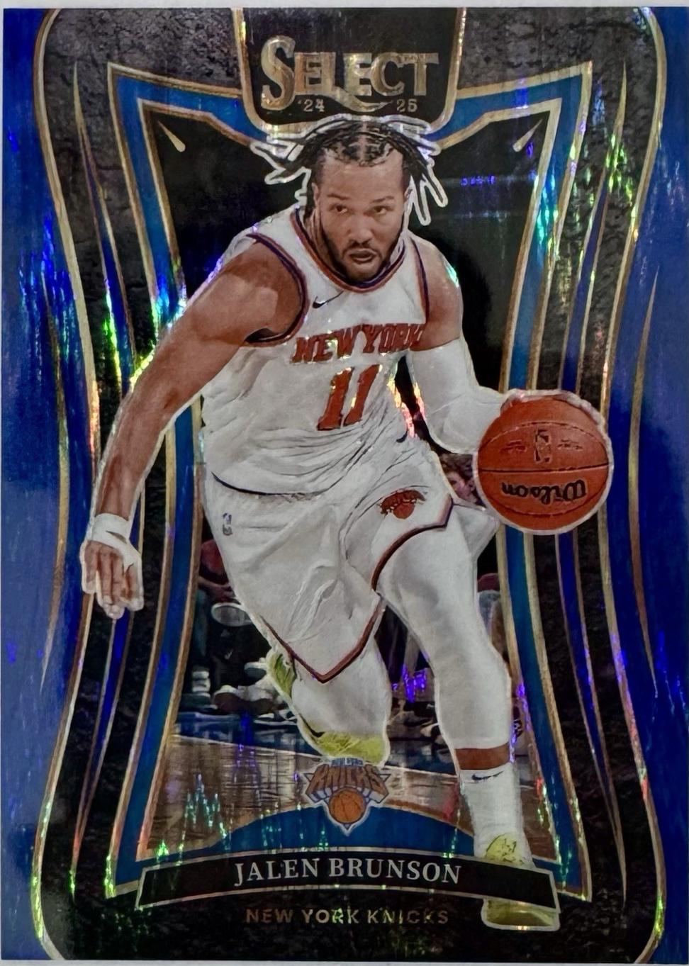 Jalen Brunson [Blue Tectonic Prizm] #332