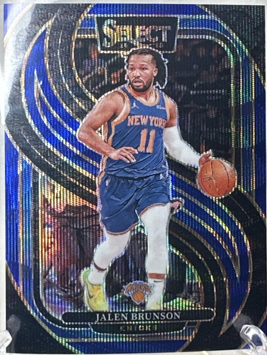 Jalen Brunson [Blue Wave Prizm] #151