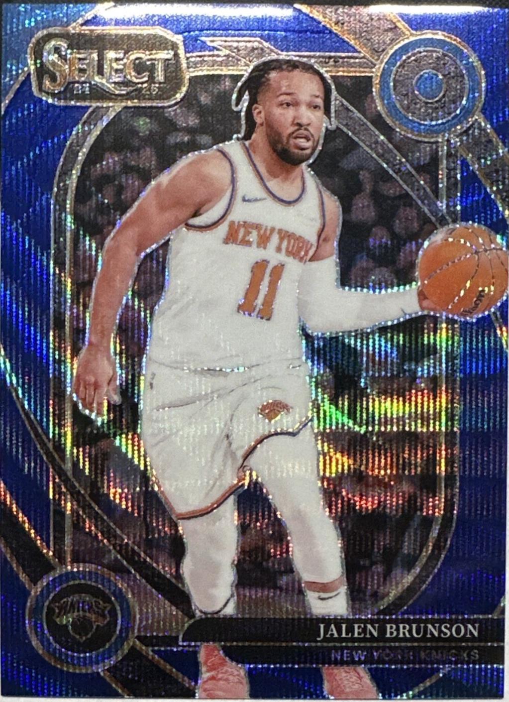 Jalen Brunson [Blue Wave Prizm] #228