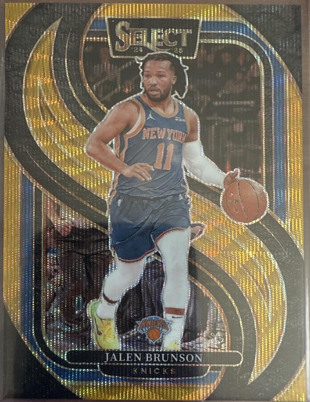 Jalen Brunson [Gold Prizm] #151
