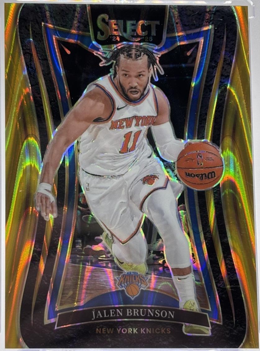 Jalen Brunson [Gold Tectonic Prizm] #332