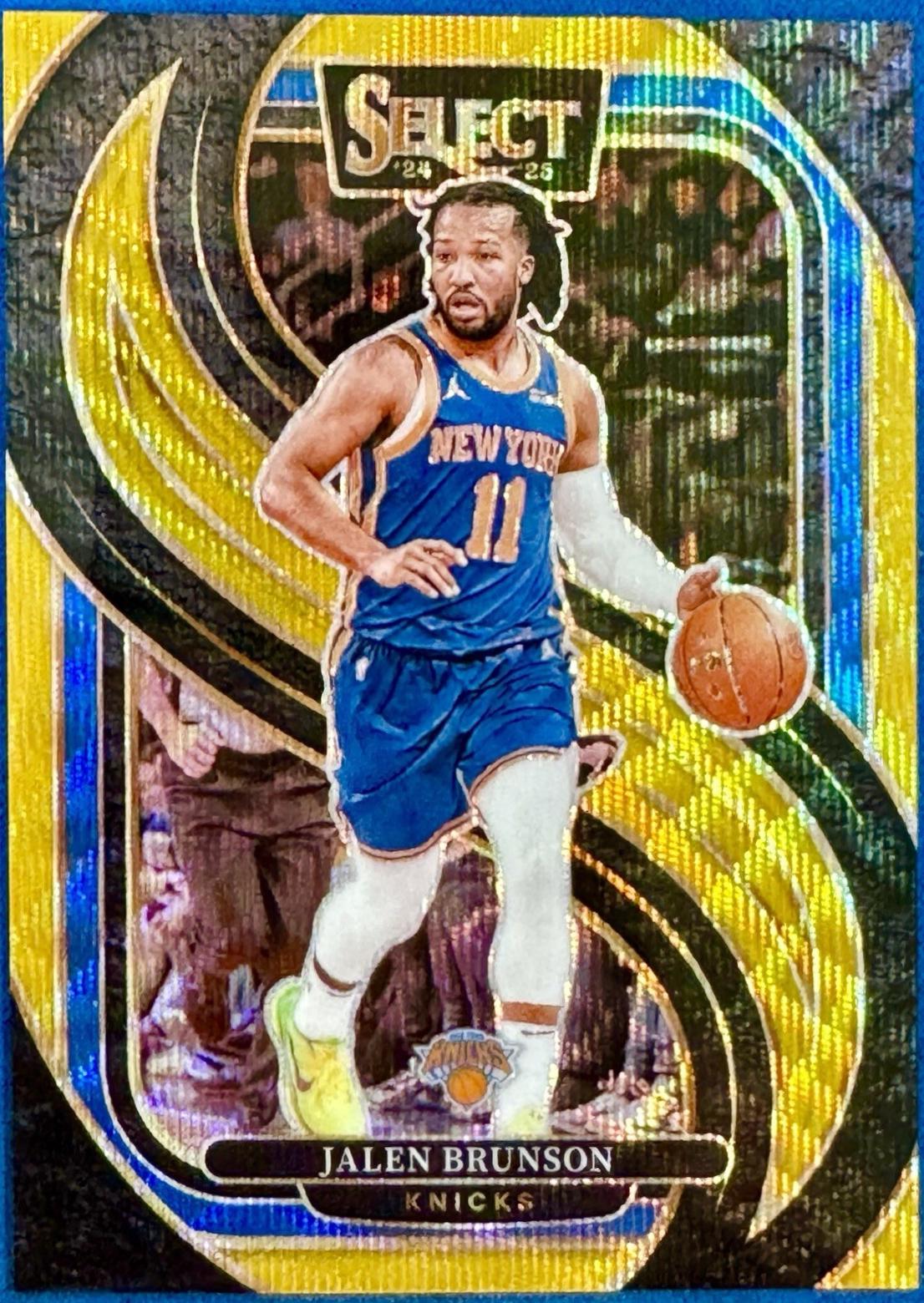 Jalen Brunson [Gold Wave Prizm] #151