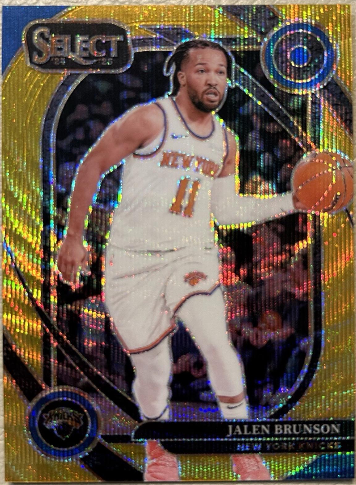 Jalen Brunson [Gold Wave Prizm] #228