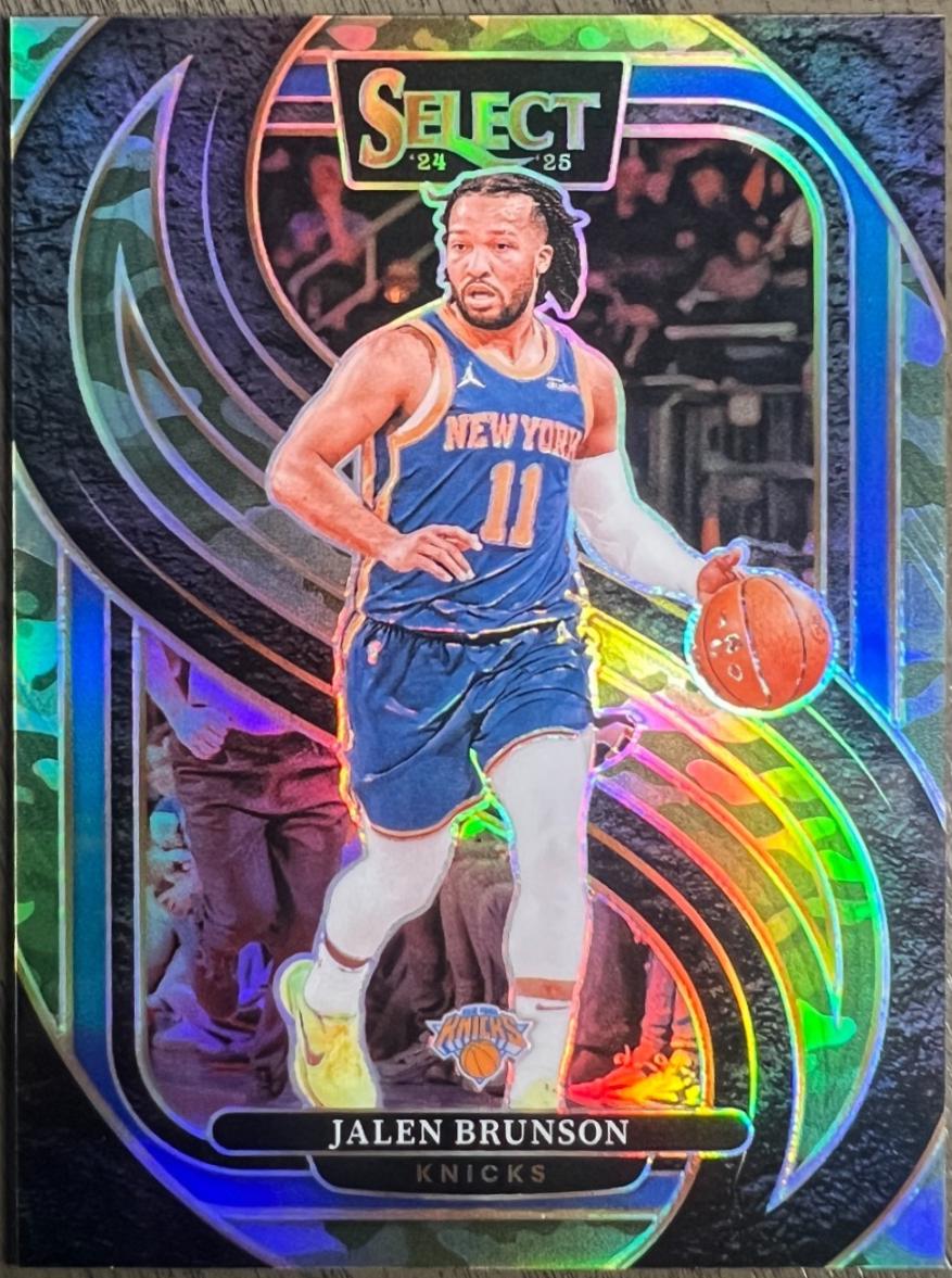 Jalen Brunson [Green Camo Prizm] #151