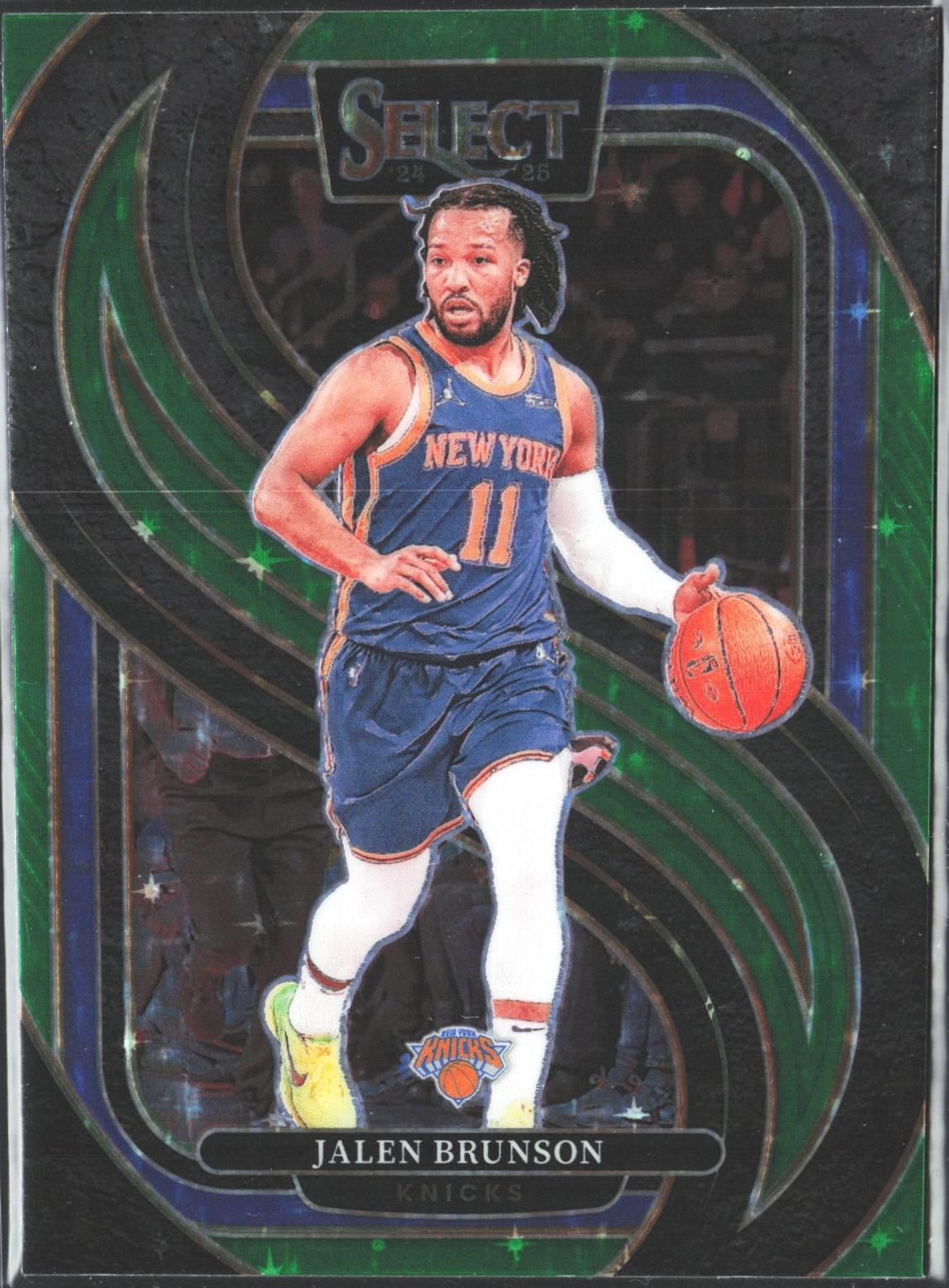 Jalen Brunson [Green Stars Prizm] #151