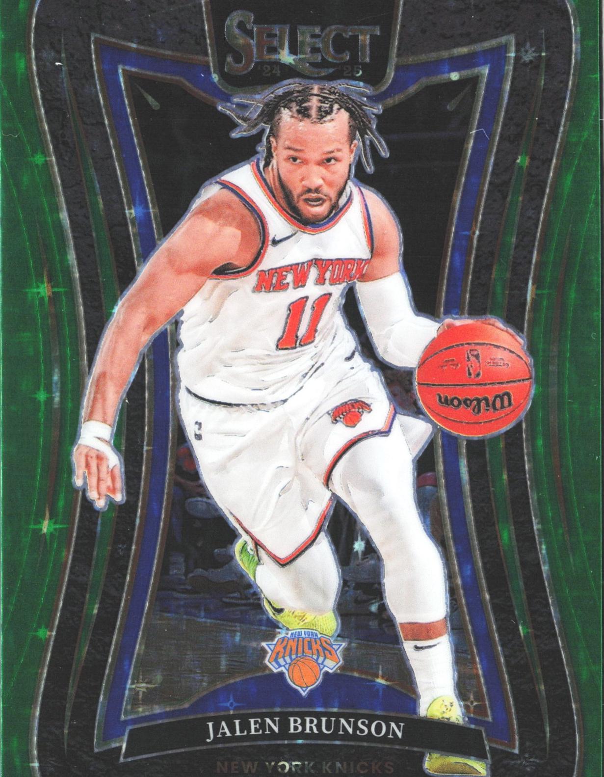 Jalen Brunson [Green Stars Prizm] #332