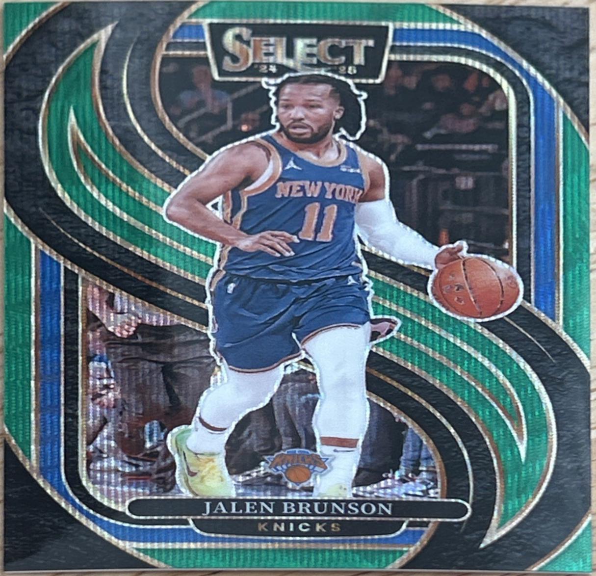 Jalen Brunson [Green Wave Prizm] #151