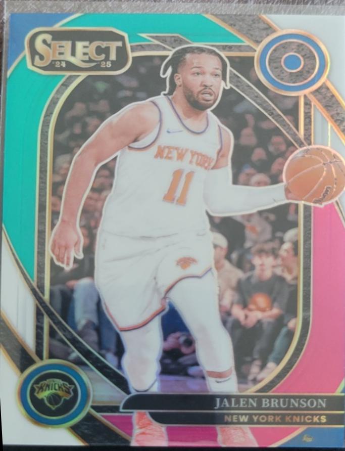 Jalen Brunson [Green White Purple Prizm] #228
