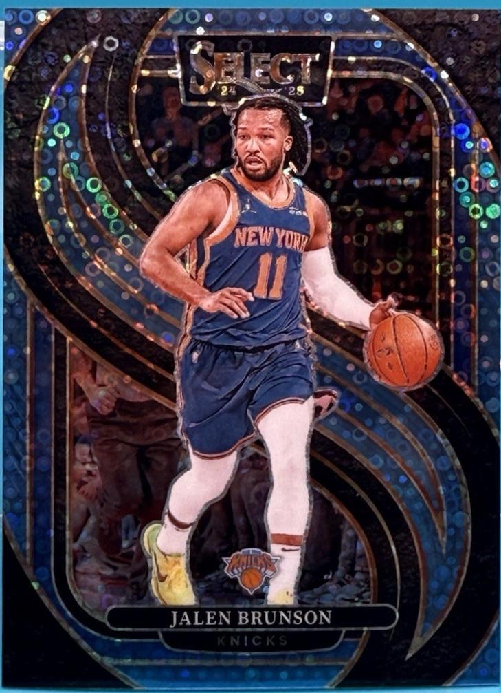 Jalen Brunson [Light Blue Disco Prizm] #151
