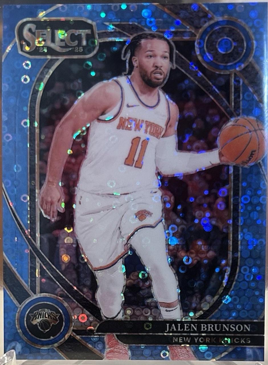 Jalen Brunson [Light Blue Disco Prizm] #228