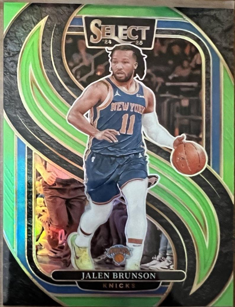 Jalen Brunson [Neon Green Prizm] #151