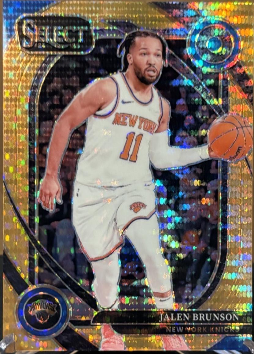 Jalen Brunson [Neon Orange Pulsar Prizm] #228