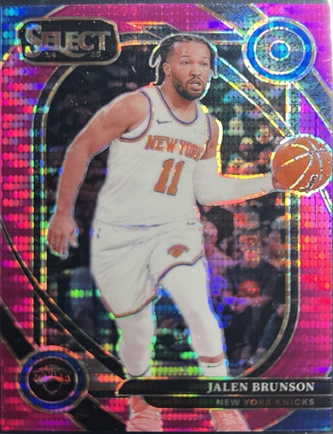 Jalen Brunson [Neon Purple Pulsar Prizm] #228