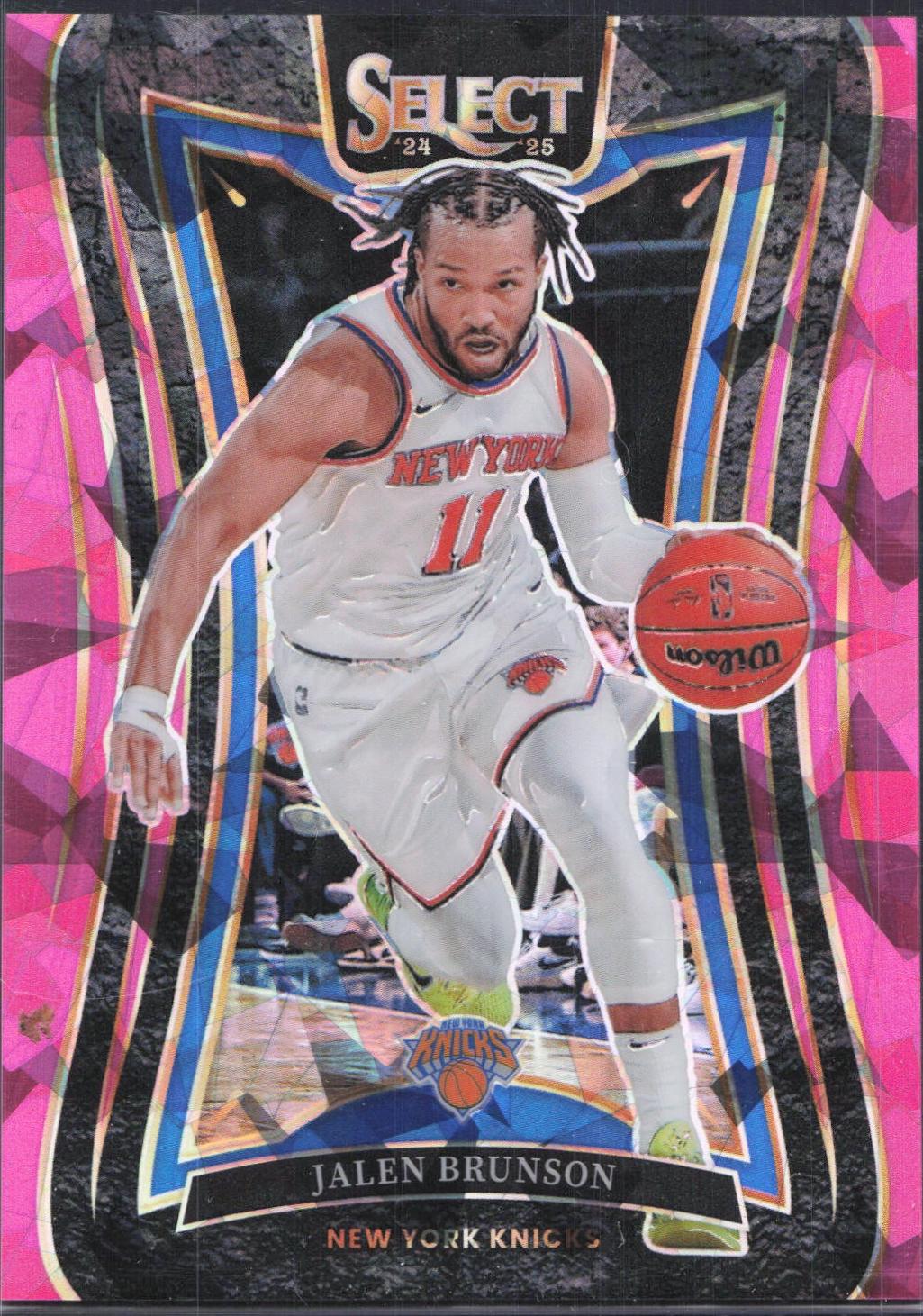 Jalen Brunson [Pink Cracked Ice Prizm] #332