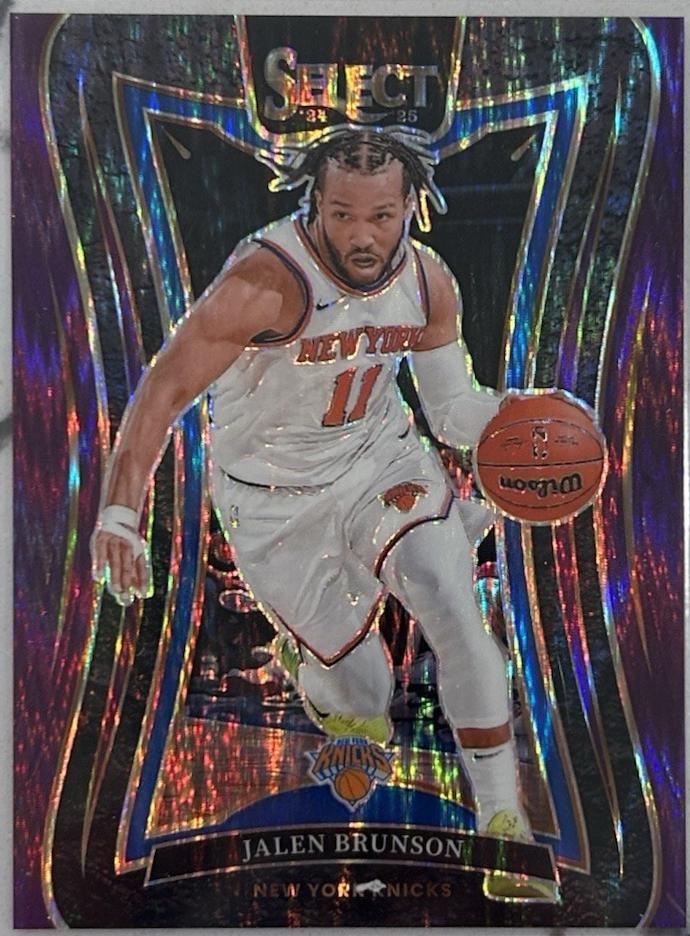Jalen Brunson [Purple Flash Prizm] #332