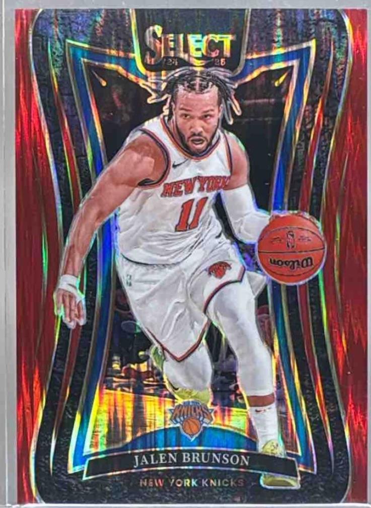 Jalen Brunson [Red Flash Prizm] #332