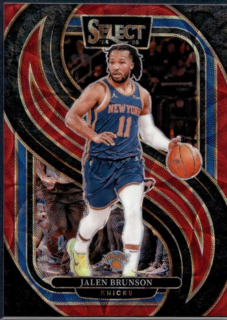 Jalen Brunson [Red Scope Prizm] #151