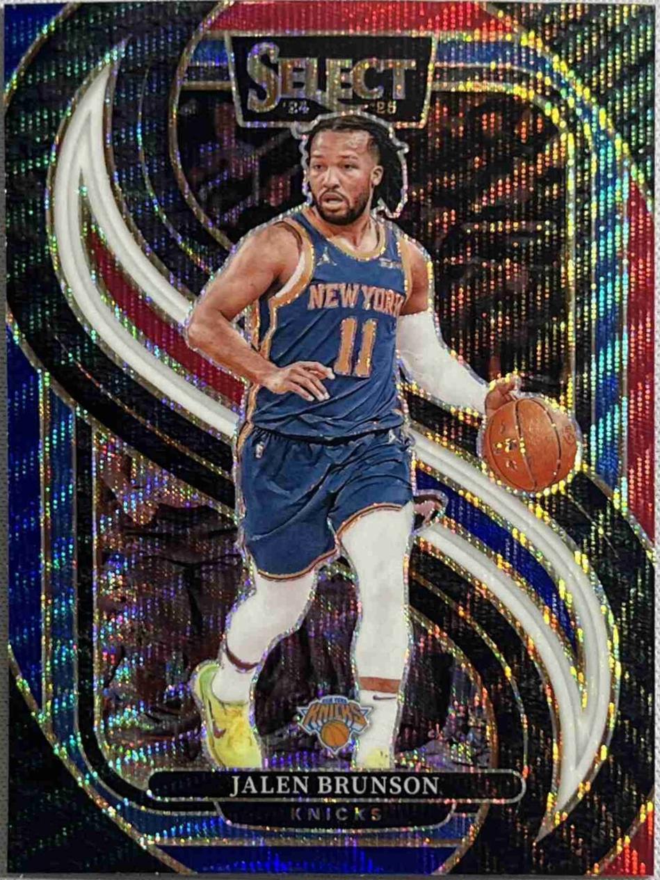 Jalen Brunson [Tri-Color Prizm] #151