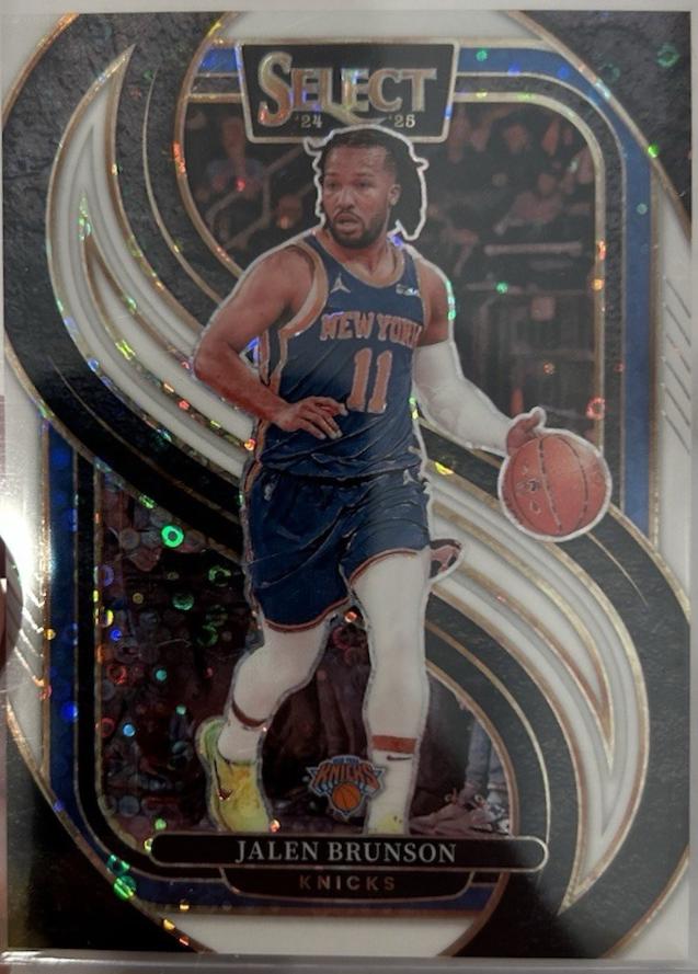 Jalen Brunson [White Disco Prizm] #151