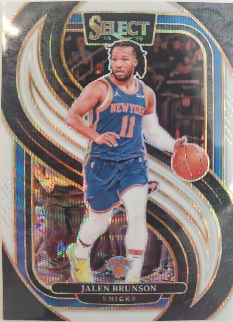 Jalen Brunson [White Wave Prizm] #151