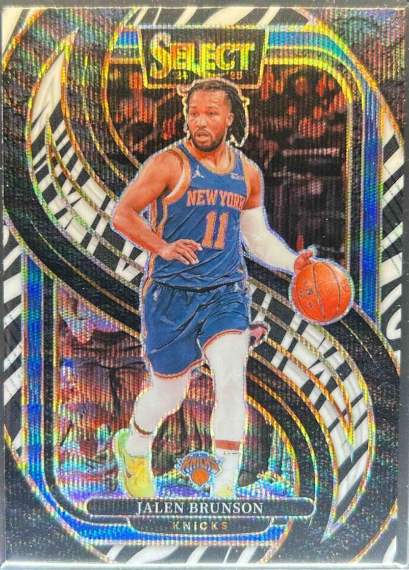 Jalen Brunson [Zebra Prizm] #151