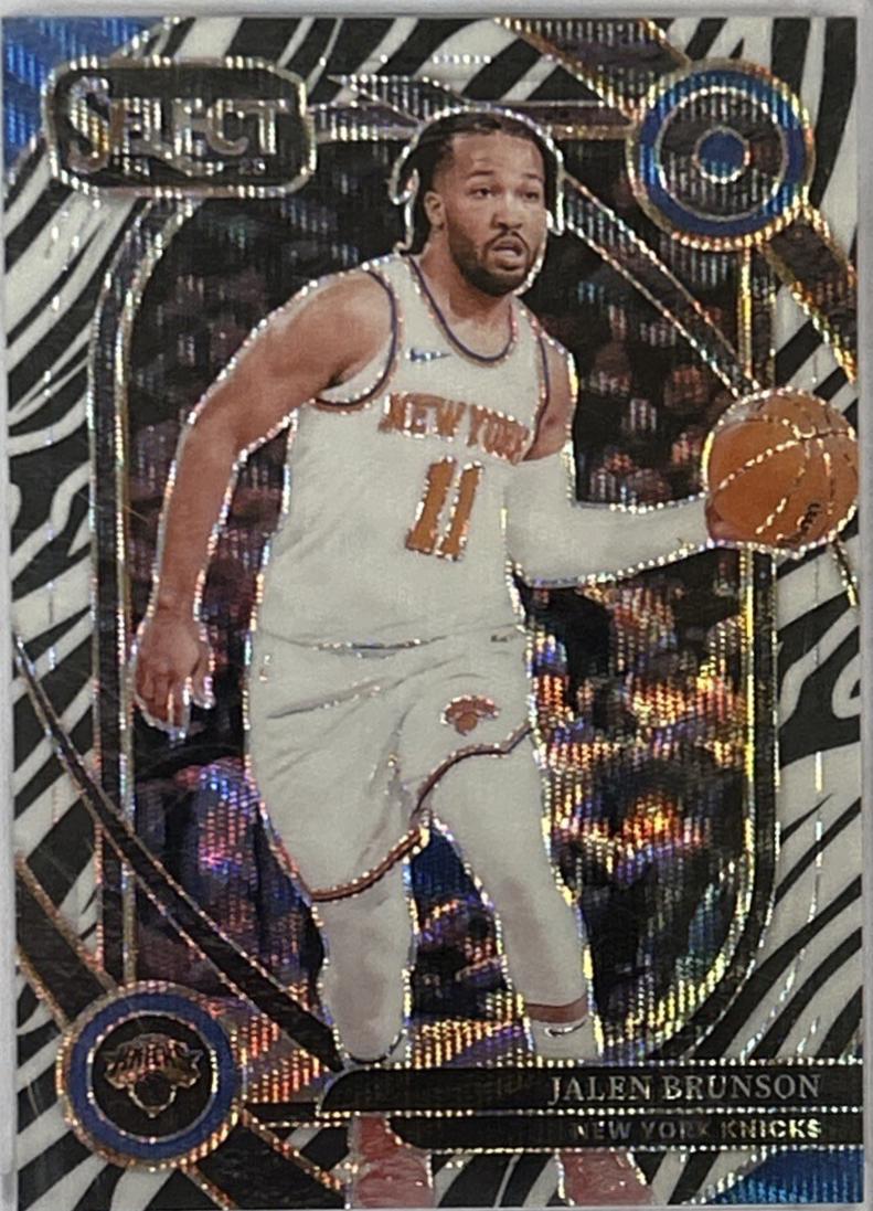 Jalen Brunson [Zebra Prizm] #228
