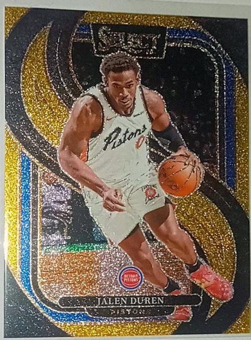 Jalen Duren [Gold Glitter Prizm] #160