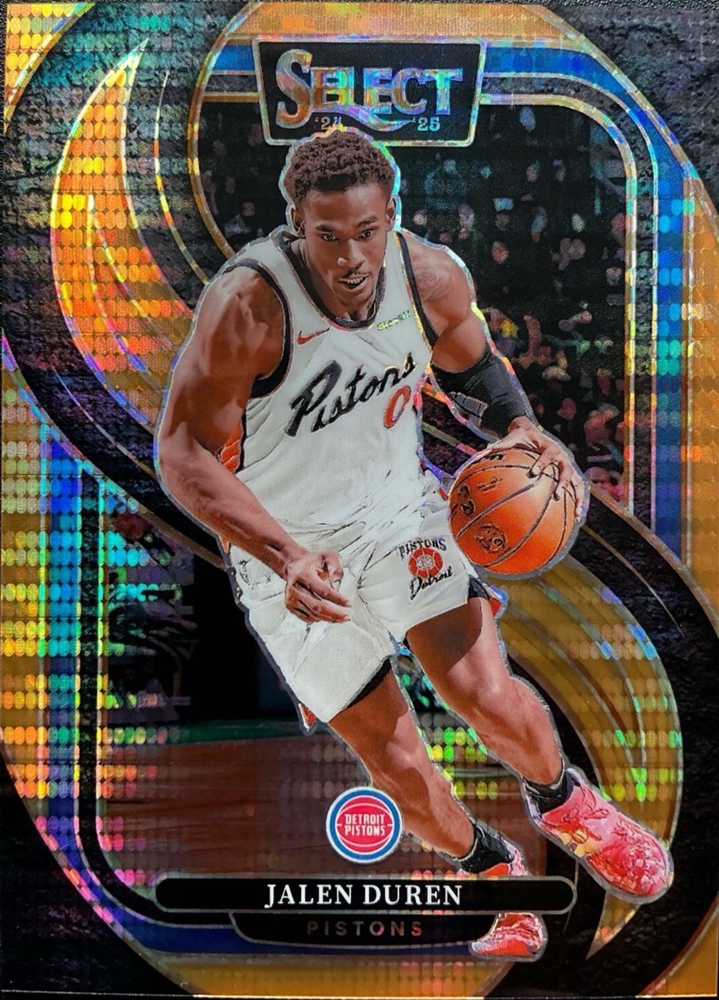 Jalen Duren [Neon Orange Pulsar Prizm] #160