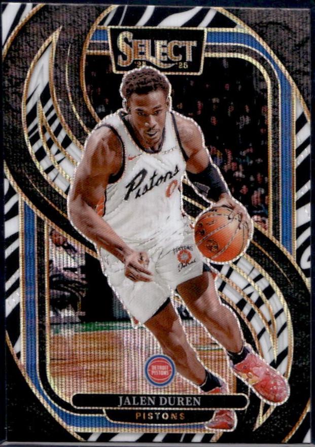 Jalen Duren [Zebra Prizm] #160