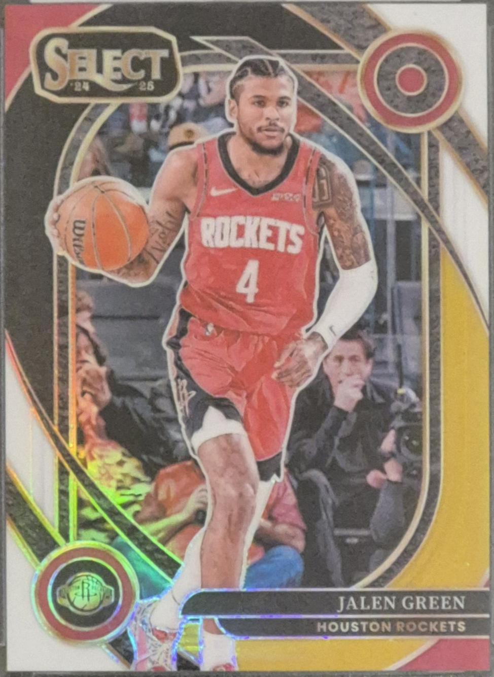 Jalen Green [Black White Gold Prizm] #251