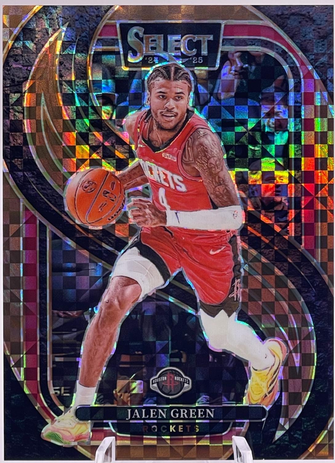 Jalen Green [Bronze Checker Prizm] #116