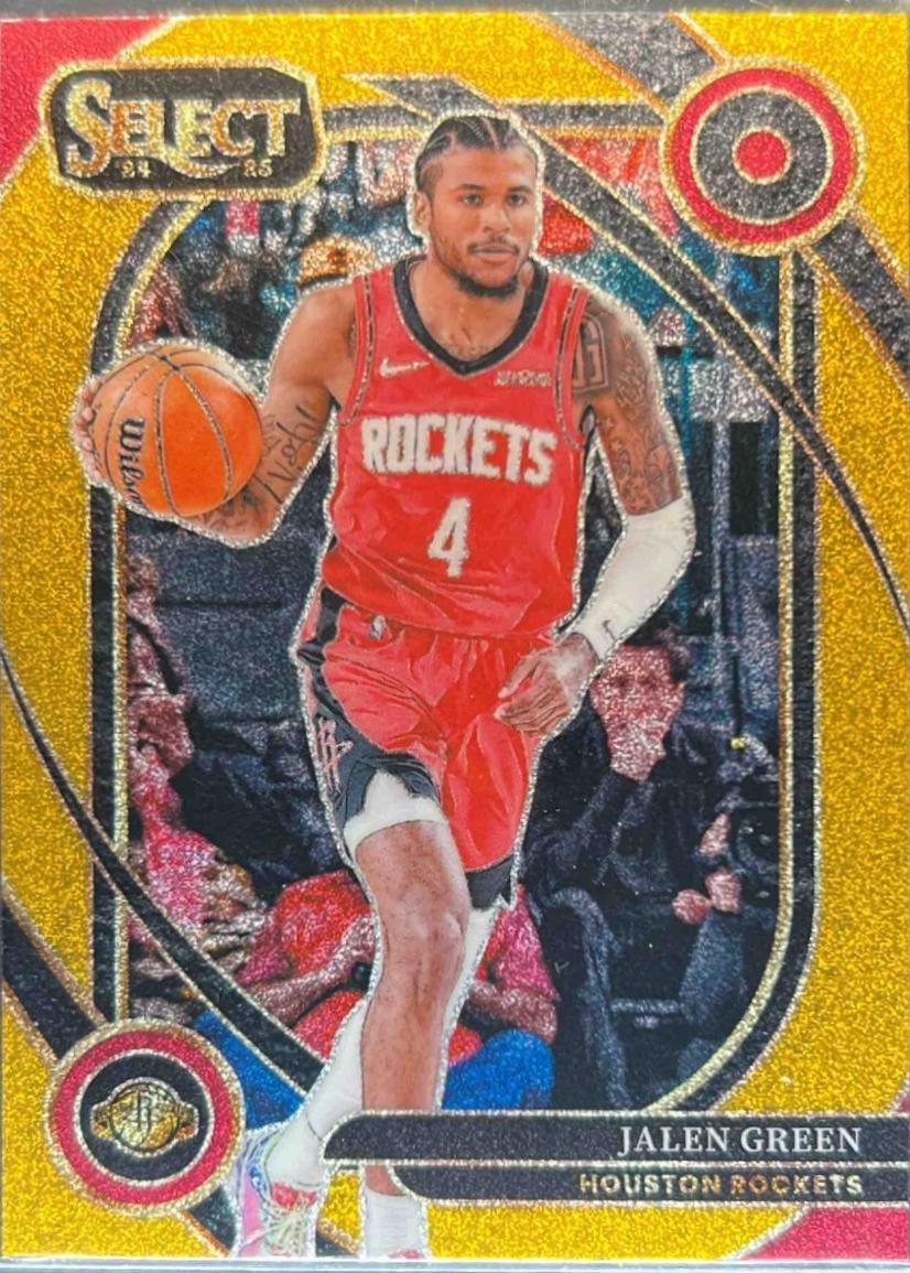 Jalen Green [Gold Glitter Prizm] #251