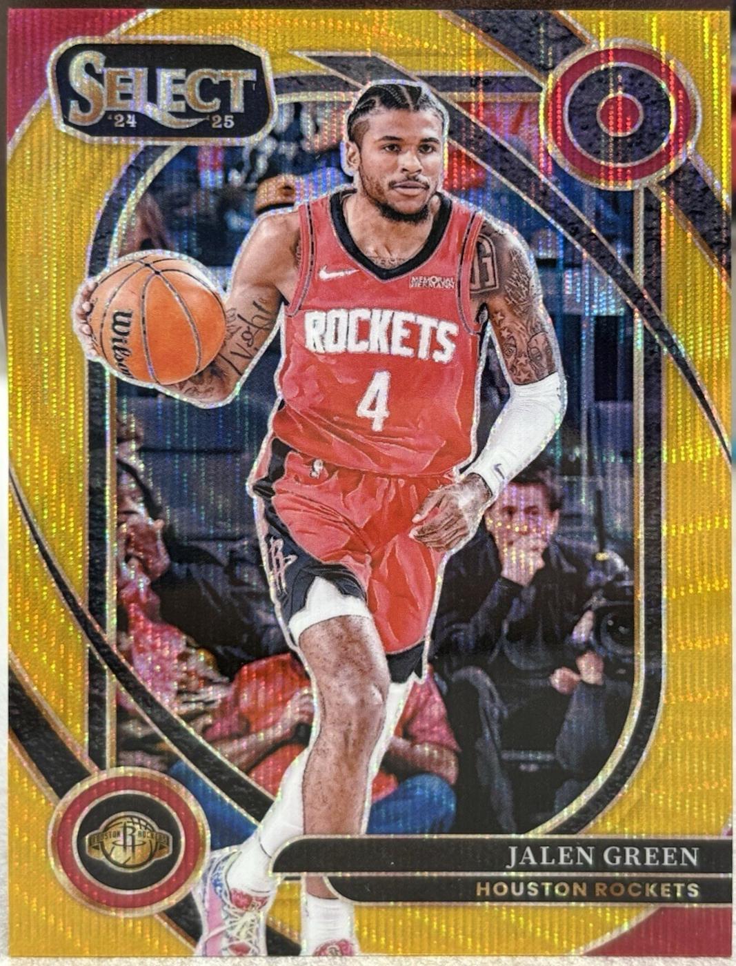 Jalen Green [Gold Wave Prizm] #251